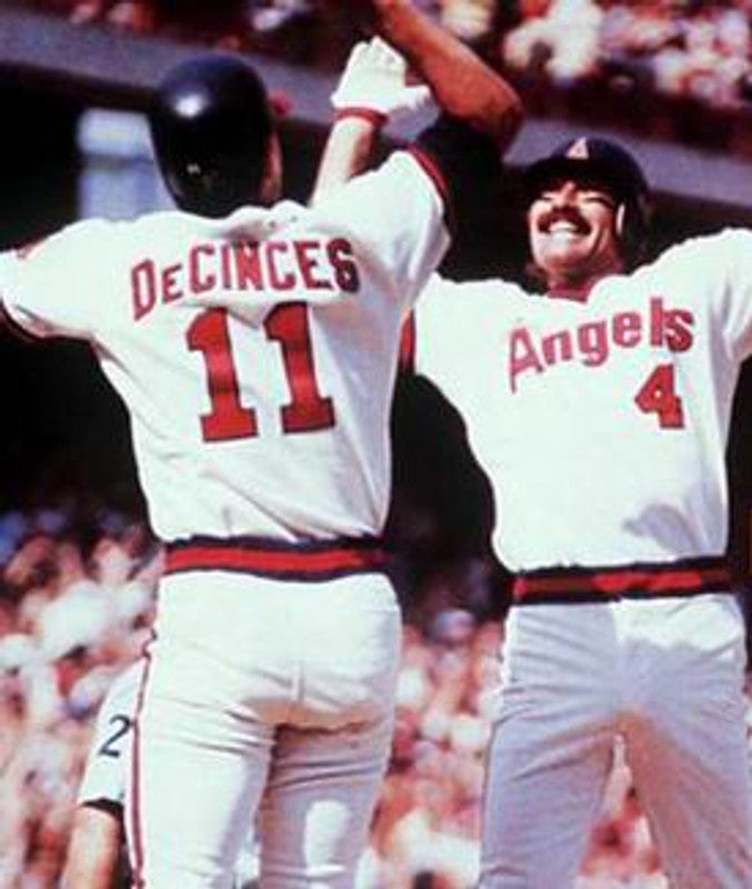 California Angels California Angels 1980s Baseball jersey retro stitched fan gear RTJ01560