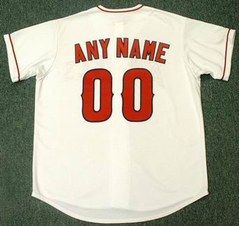 LAA LAA 2010 Throwback Custom Name Number Stitched Jersey, Vintage Baseball Jersey, Retro Sewn Jersey