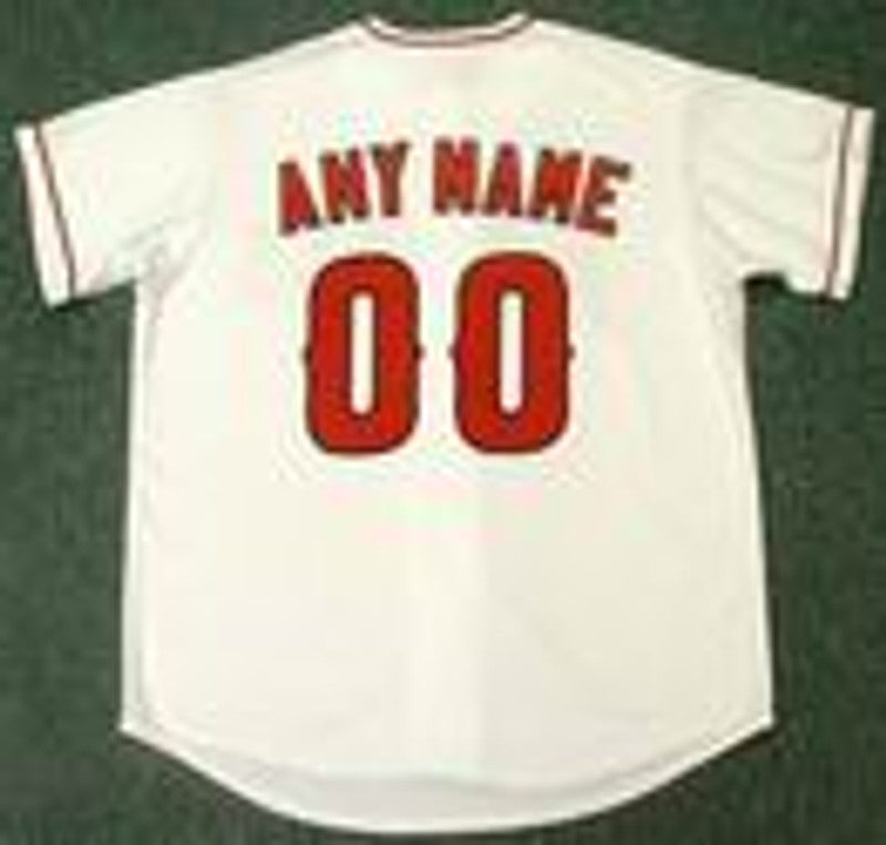 LAA LAA 2010 Throwback Custom Name Number Stitched Jersey, Vintage Baseball Jersey, Retro Sewn Jersey