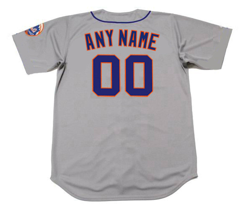 NYM NYM 1970s Away Throwback Custom Name Number Stitched Jersey, Vintage Baseball Jersey, Retro Sewn Jersey