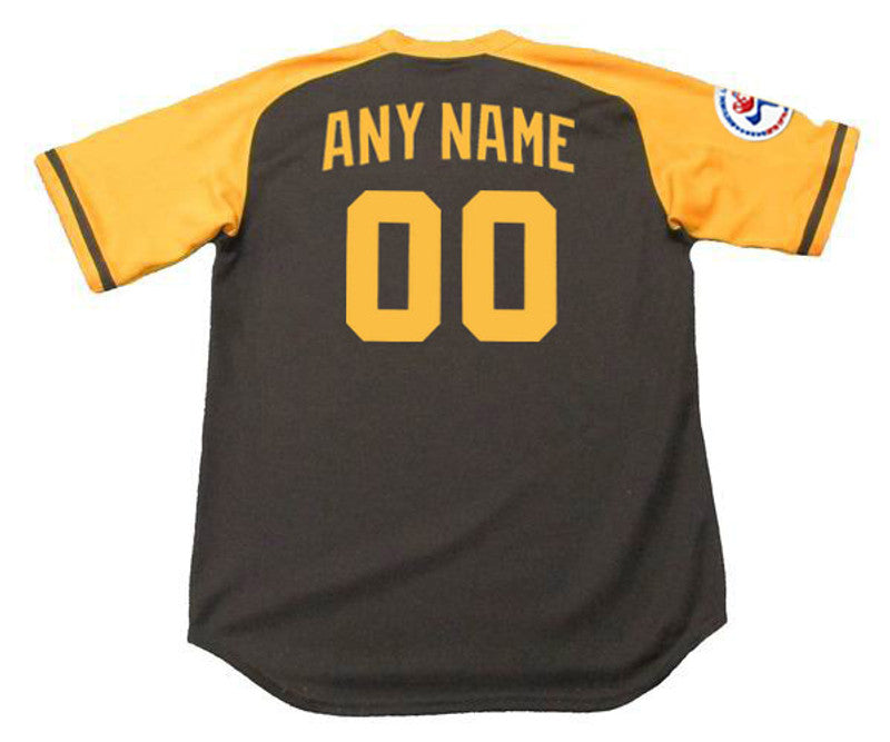 SDP SDP 1976 Away Throwback Custom Name Number Stitched Jersey, Vintage Baseball Jersey, Retro Sewn Jersey
