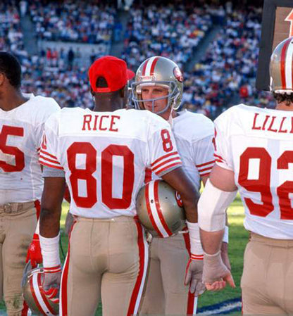 San Francisco 49ers Custom Away Throwback Football Jersey product image