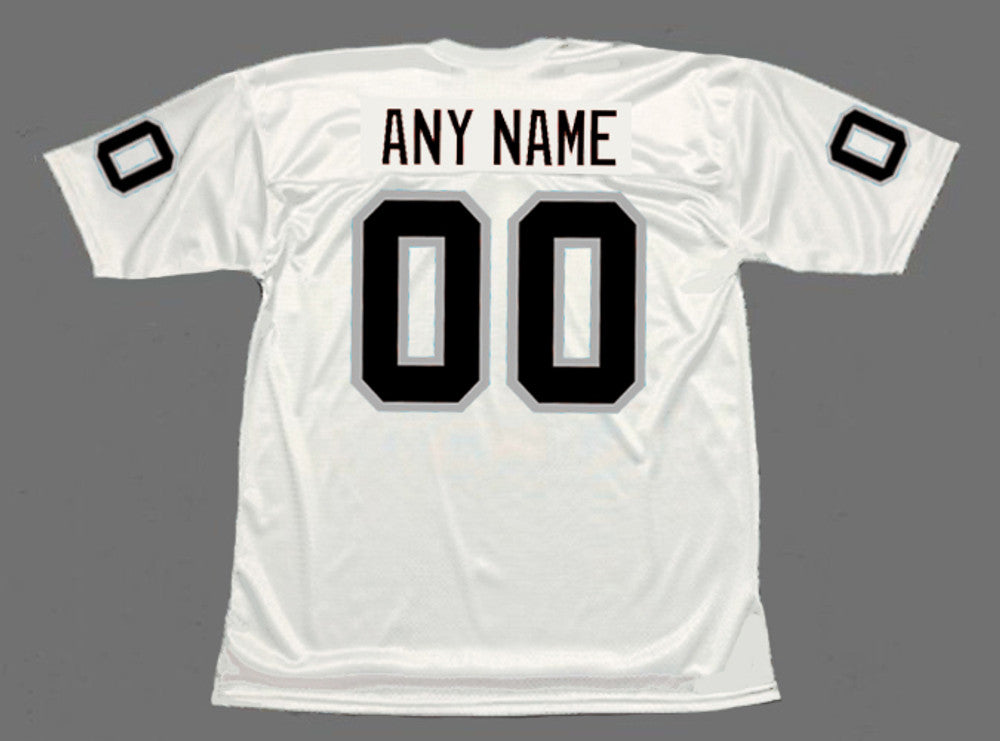 Los Angeles Raiders Custom Away Throwback Football Jersey product image