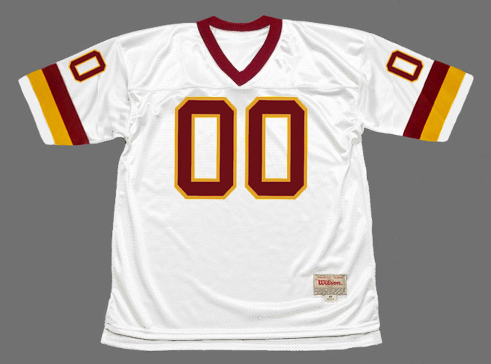 WR 1980's Throwback Custom Jersey Name Number, Retro Stitched Jersey