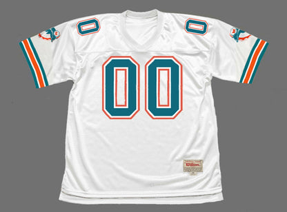 Miami Dolphins Custom Throwback Football Jersey product image