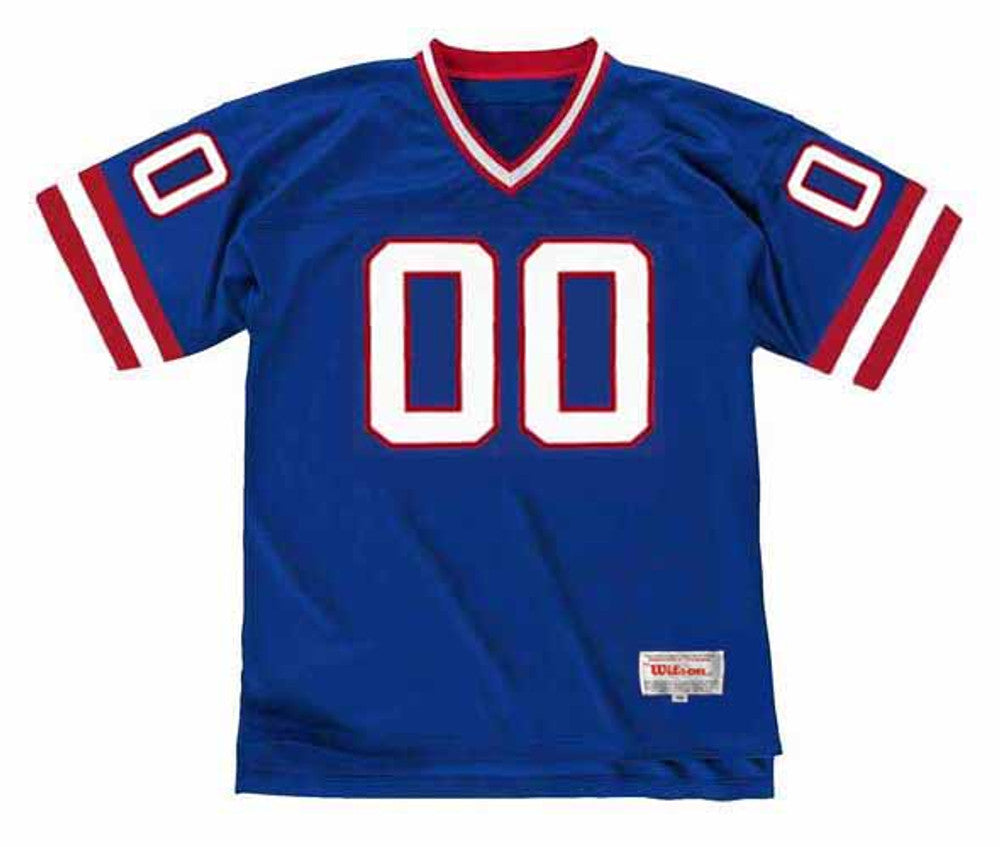 NYG 1980's Throwback Home Custom Jersey Name Number, Retro Stitched Jersey