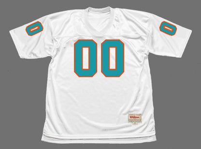 Miami Dolphins Custom Throwback Football Jersey product image