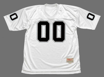 Oakland Raiders Custom Away Throwback Football Jersey product image