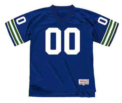 Seattle Seahawks Custom Throwback Football Jersey product image