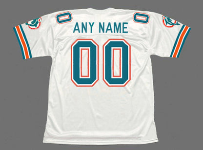 Miami Dolphins Custom Throwback Football Jersey product image
