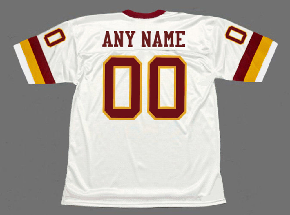 WR 1980's Throwback Custom Jersey Name Number, Retro Stitched Jersey