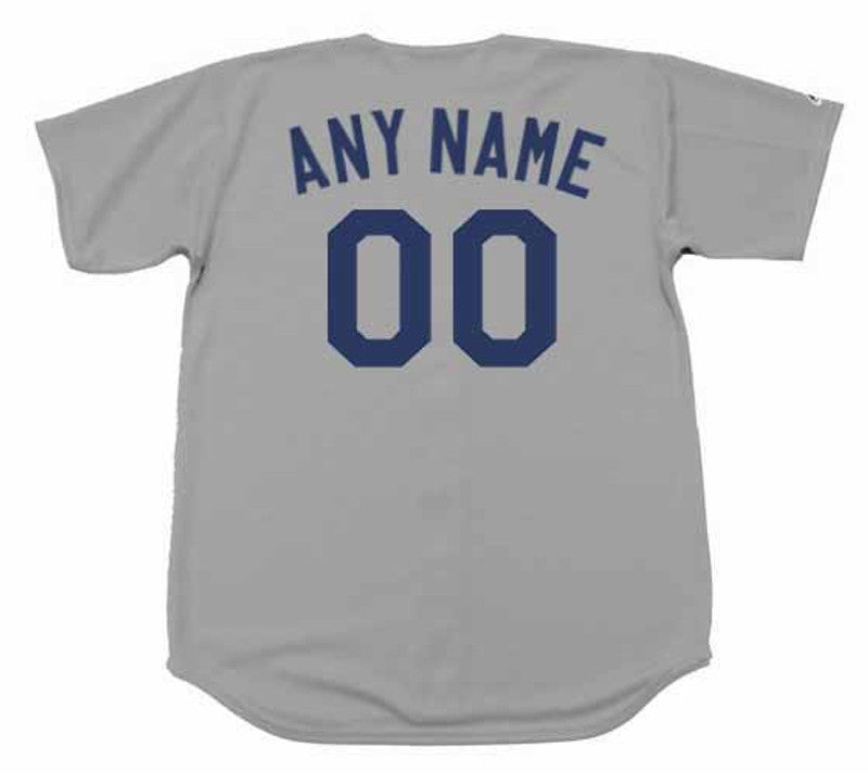 LAD LAD 1970s Throwback Away Custom Name Number Stitched Jersey, Vintage Baseball Jersey, Retro Sewn Jersey
