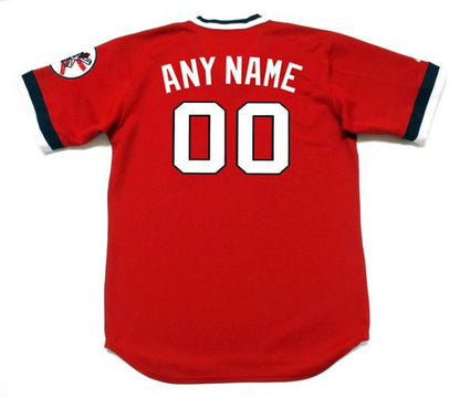 Cleveland Indians Cleveland Indians 1970s Baseball jersey retro stitched fan gear RTJ01379