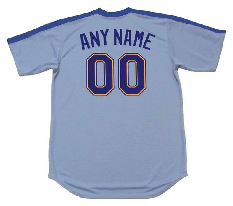 SM SM 1980s Cooperstown Away Custom Name Number Stitched Jersey, Vintage Baseball Jersey, Retro Sewn Jersey