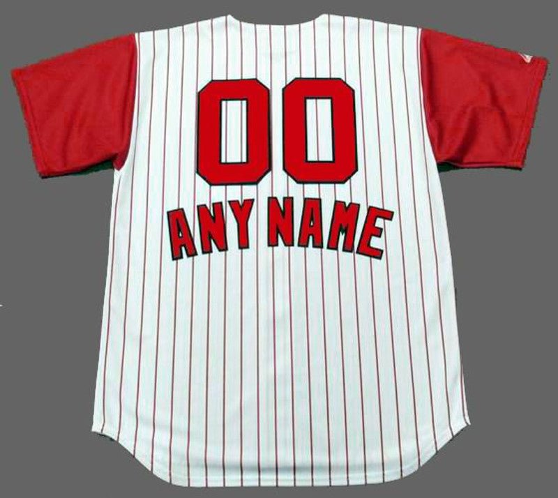 CR CR 1960s Throwback Custom Name Number Stitched Jersey, Vintage Baseball Jersey, Retro Sewn Jersey