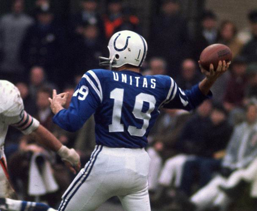 Baltimore Colts Custom Home Throwback Football Jersey product image