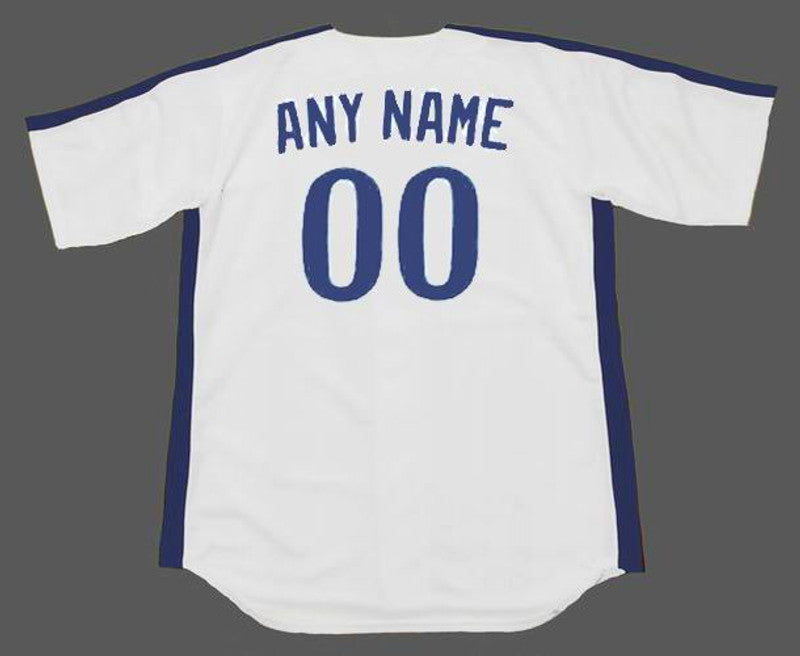 ME ME 1980s Cooperstown Home Custom Name Number Stitched Jersey, Vintage Baseball Jersey, Retro Sewn Jersey