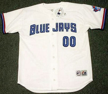 Vintage Baseball Jersey Custom Home Throwback Stitched Blue Jersey product image