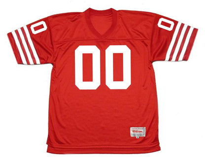 San Francisco 49ers Custom Home Throwback Football Jersey product image