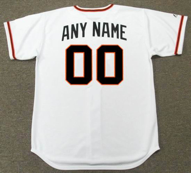 BO BO 1960s Home Throwback Custom Stitched Jersey, Vintage Baseball Jersey, Retro Sewn Jersey