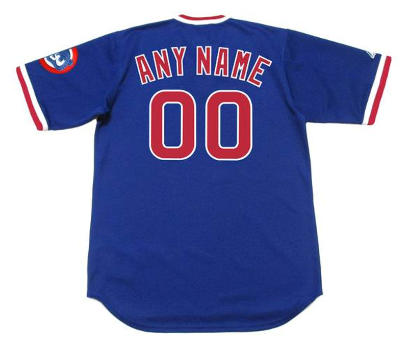 CC CC 1980s Cooperstown Away Custom Stitched Jersey with Any Name & Number(s), Vintage Baseball Jersey, Retro Sewn Jersey