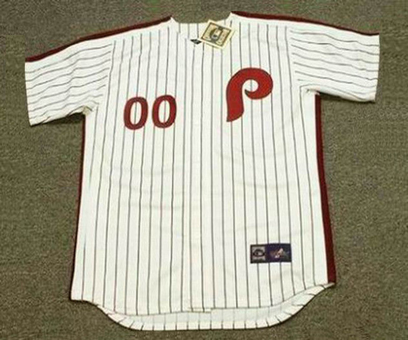 PP PP 1980s Cooperstown Home Custom Name Number Stitched Jersey, Vintage Baseball Jersey, Retro Sewn Jersey