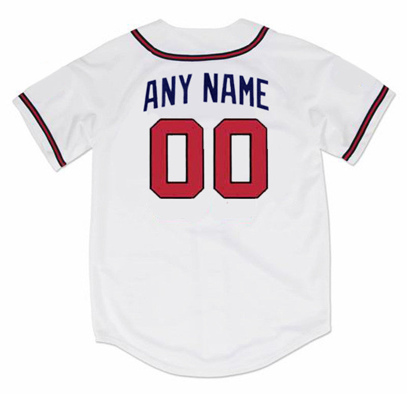 Atlanta Braves Atlanta Braves 1990s Baseball jersey retro stitched fan gear RTJ01868
