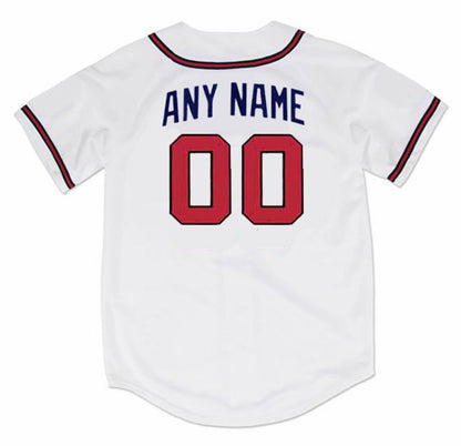 Atlanta Braves Atlanta Braves 1990s Baseball jersey retro stitched fan gear RTJ01868