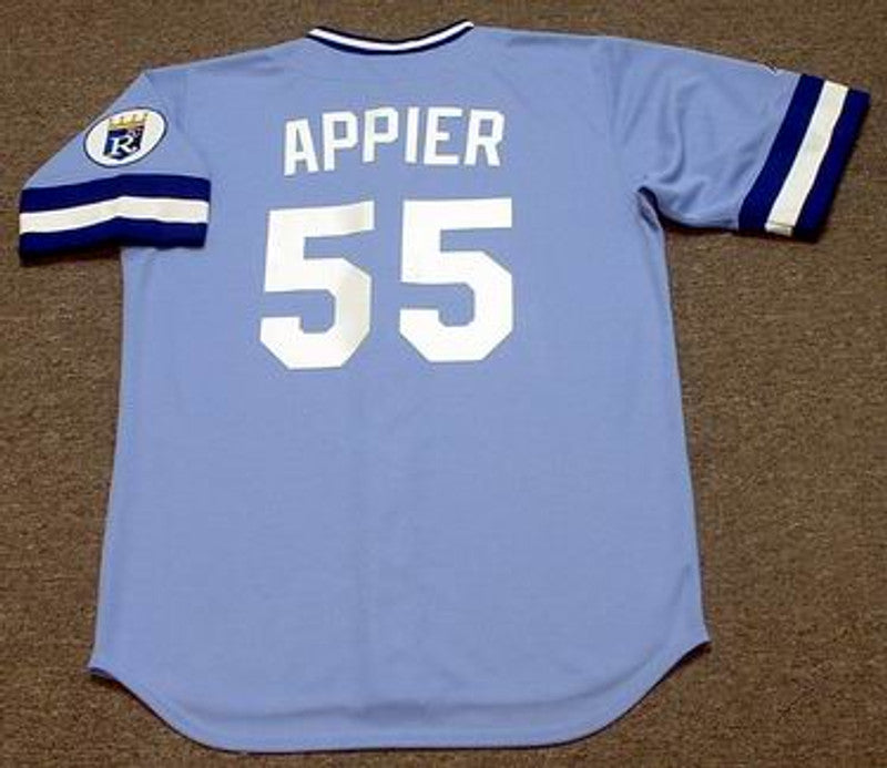 KA KCR 1989 Cooperstown Away Baseball Stitched Jersey, Vintage Baseball Jersey, Retro Sewn Jersey