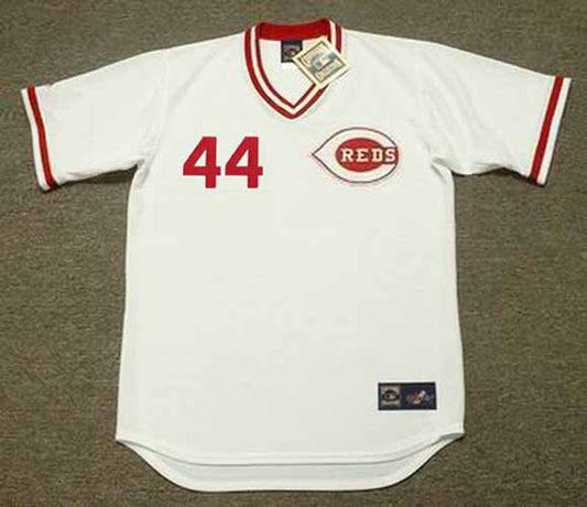 AA CR 1975 Home Baseball Throwback Stitched Jersey, Vintage Baseball Jersey, Retro Sewn Jersey