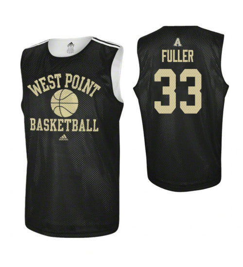 Army Black Knights 33 Cam Fuller Practice College Basketball Jersey Black retro stitched fan jersey RTJ12225 image 1