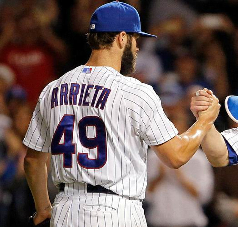 Jake Arrieta Chicago Cubs 2016 Baseball jersey retro stitched fan gear RTJ00669