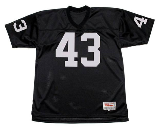 Oakland Raiders George Atkinson 1970 Home Throwback Football Jersey product image