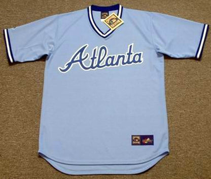 Atlanta Braves Atlanta Braves 1980s Baseball jersey retro stitched fan gear RTJ01870