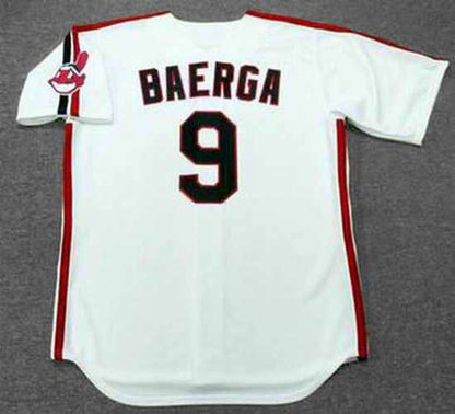 Carlos Baerga Cleveland Indians 1993 Baseball jersey retro stitched fan gear RTJ01546