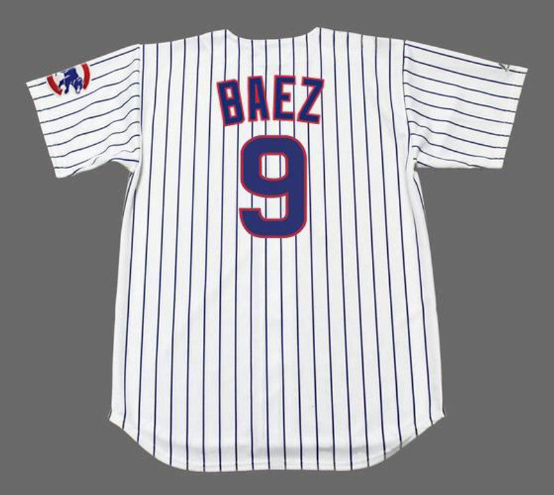 Javier Baez Chicago Cubs Baseball jersey retro stitched fan gear RTJ00642