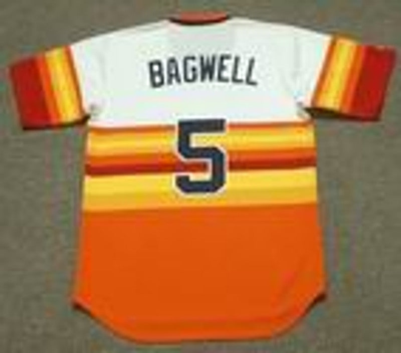 Jeff Bagwell Houston Astros 1980s Baseball jersey retro stitched fan gear RTJ00634