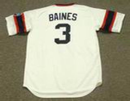 Harold Baines Chicago White Sox 1985 Baseball jersey retro stitched fan gear RTJ00763