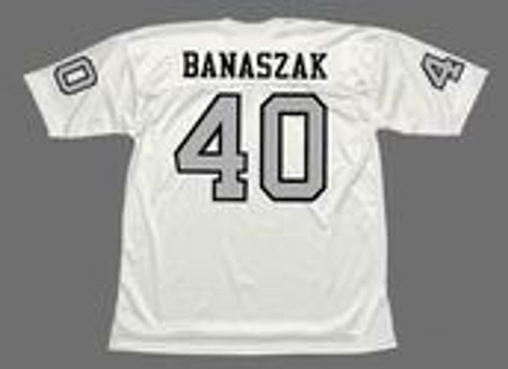 Oakland Raiders Pete Banaszak 1970 Away Throwback Football Jersey product image