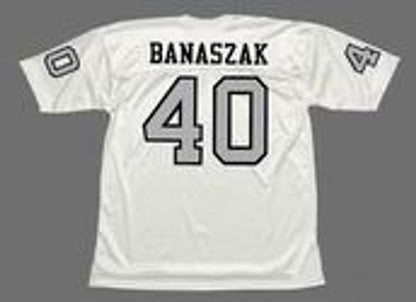 Oakland Raiders Pete Banaszak 1970 Away Throwback Football Jersey product image