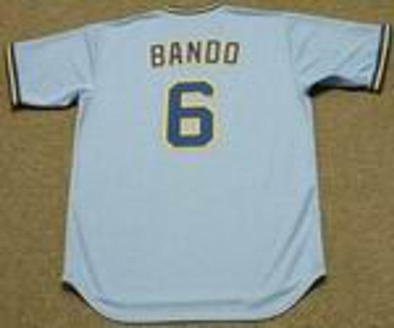 SB MB Milwaukee 1978 Cooperstown Throwback Away Stitched Jersey, Vintage Baseball Jersey, Retro Sewn Jersey