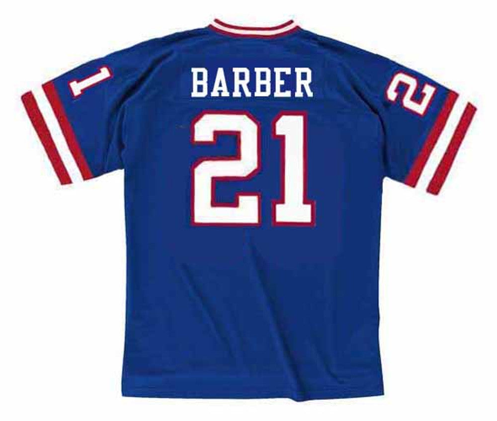 TIBA NYG 1997 Throwback Home Football Jersey, Retro Stitched Jersey