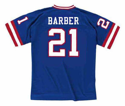 New York Giants Tiki Barber 1997 Home Throwback Football Jersey product image