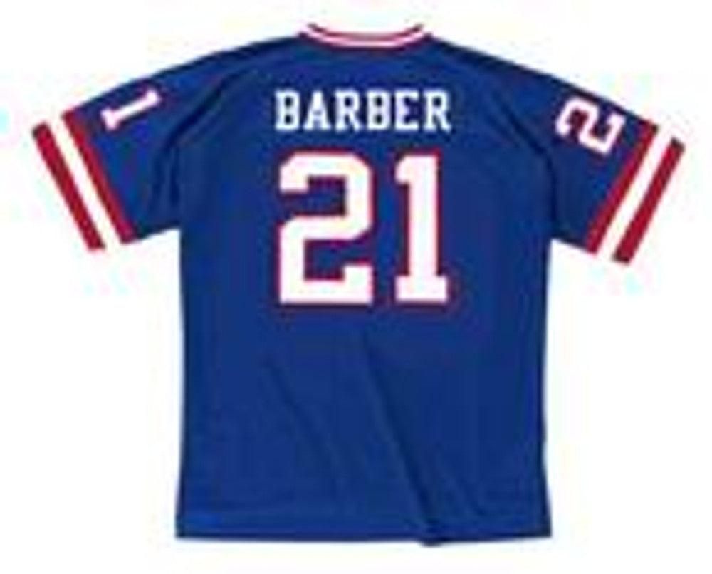New York Giants Tiki Barber 1997 Home Throwback Football Jersey product image