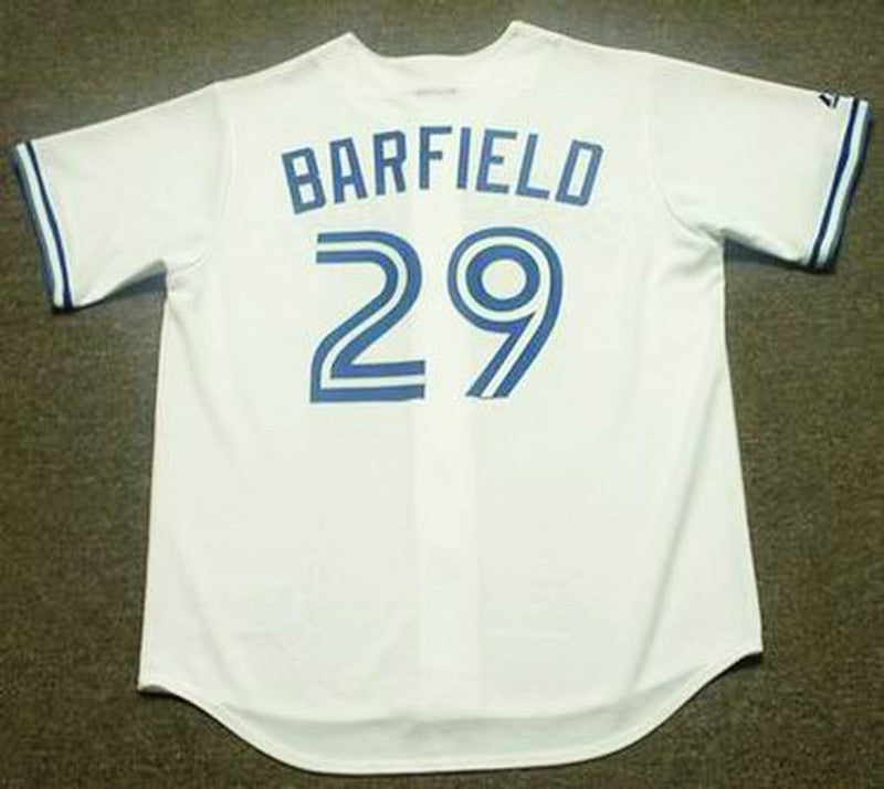 Jesse Barfield Toronto Blue Jays 1989 Baseball jersey retro stitched fan gear RTJ00595