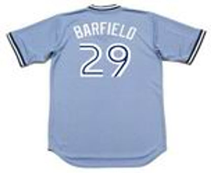 Jesse Barfield Toronto Blue Jays 1986 Baseball jersey retro stitched fan gear RTJ00596