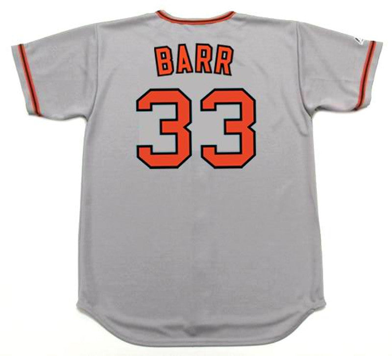 Jim Barr San Francisco Giants 1973 Baseball jersey retro stitched fan gear RTJ00581
