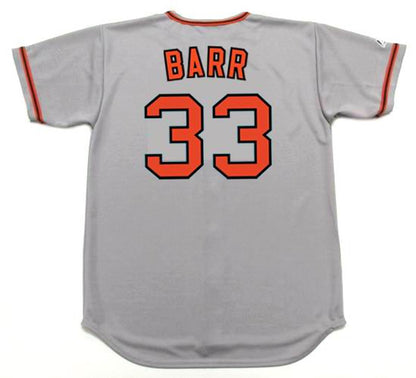 Jim Barr San Francisco Giants 1973 Baseball jersey retro stitched fan gear RTJ00581