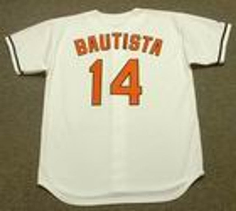 JB BO 2004 Throwback Home Baseball Stitched Jersey, Vintage Baseball Jersey, Retro Sewn Jersey