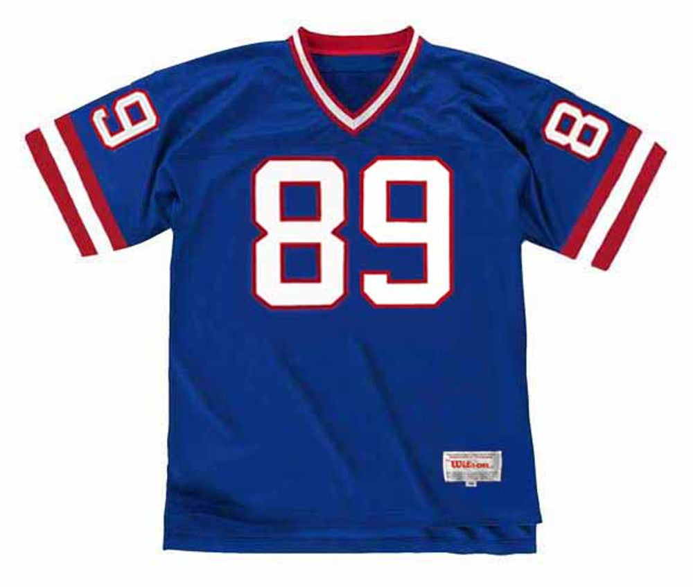 MABA NYG 1988 Throwback Home Football Jersey, Retro Stitched Jersey
